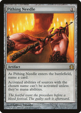 Pithing Needle [Return to Ravnica] | Exor Games Summserside