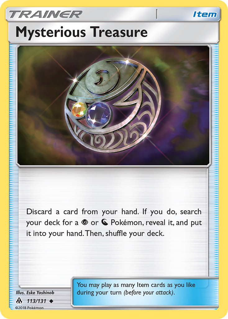 Mysterious Treasure (113/131) [Sun & Moon: Forbidden Light] | Exor Games Summserside