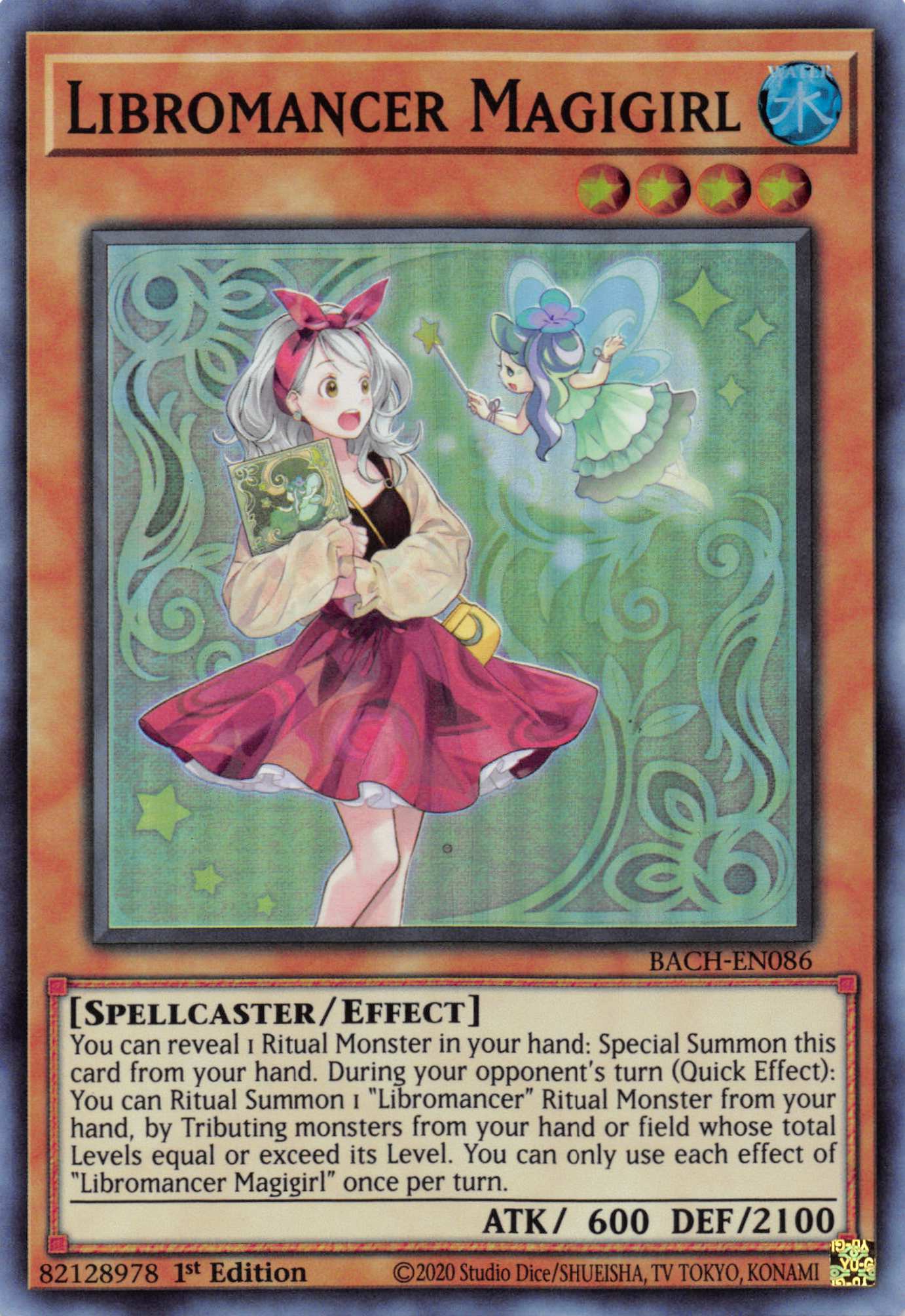 Libromancer Magigirl [BACH-EN086] Super Rare | Exor Games Summserside