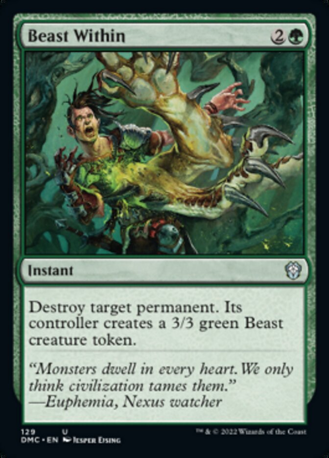 Beast Within [Dominaria United Commander] | Exor Games Summserside