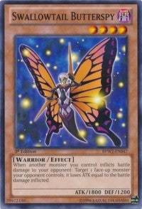 Swallowtail Butterspy [BPW2-EN047] Common | Exor Games Summserside