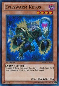 Evilswarm Ketos [BPW2-EN050] Super Rare | Exor Games Summserside