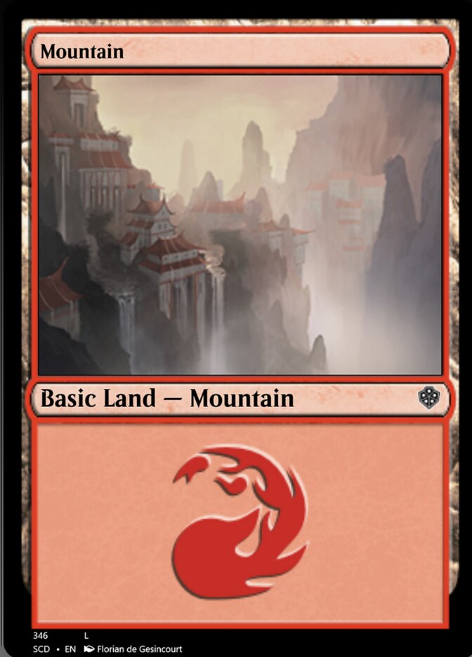 Mountain (346) [Starter Commander Decks] | Exor Games Summserside