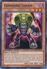 Gorgonic Golem [LVAL-EN011] Common | Exor Games Summserside