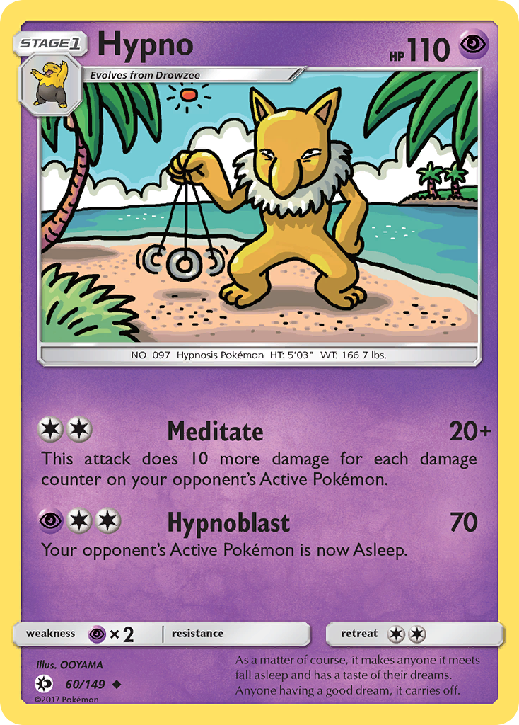 Hypno (60/149) [Sun & Moon: Base Set] | Exor Games Summserside