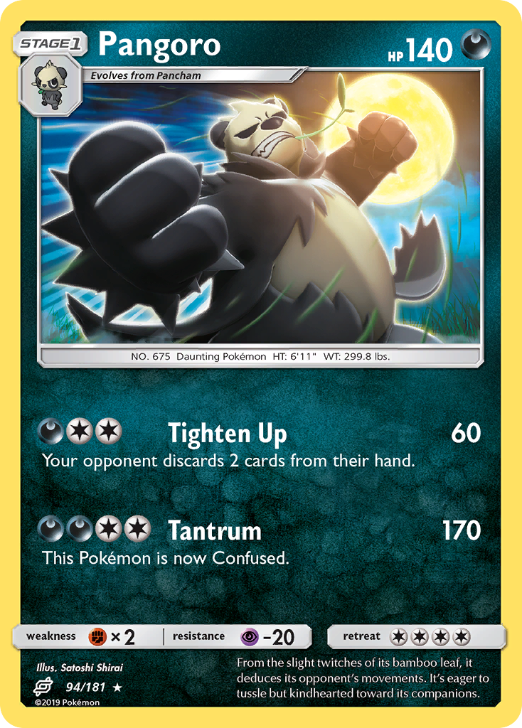 Pangoro (94/181) [Sun & Moon: Team Up] | Exor Games Summserside