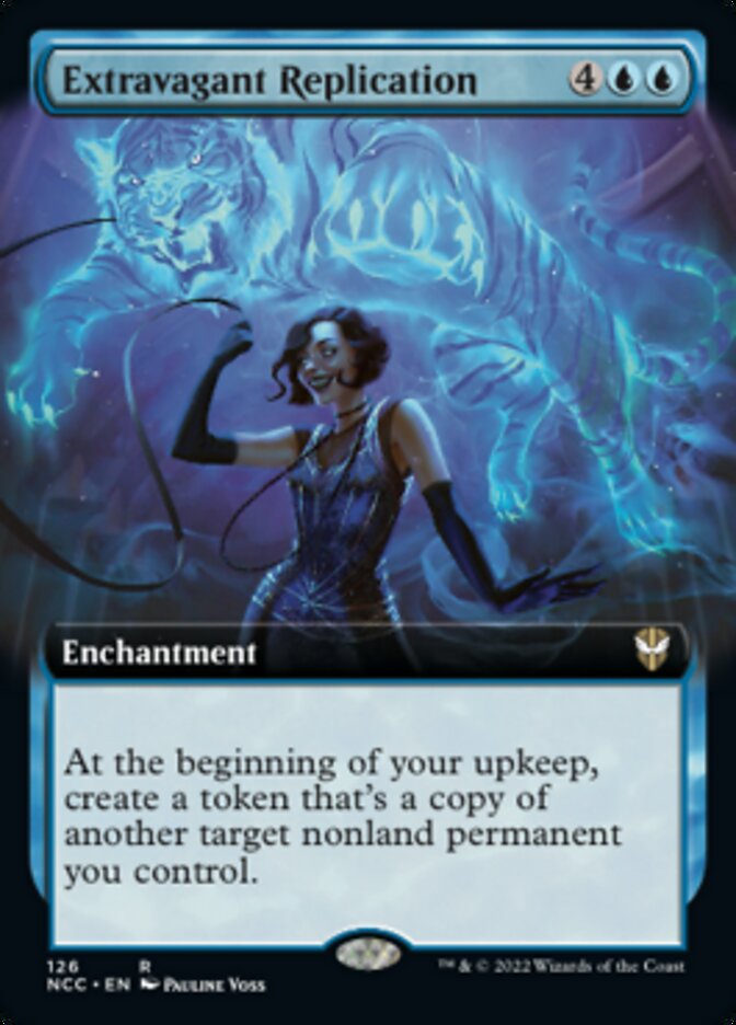 Extravagant Replication (Extended Art) [Streets of New Capenna Commander] | Exor Games Summserside