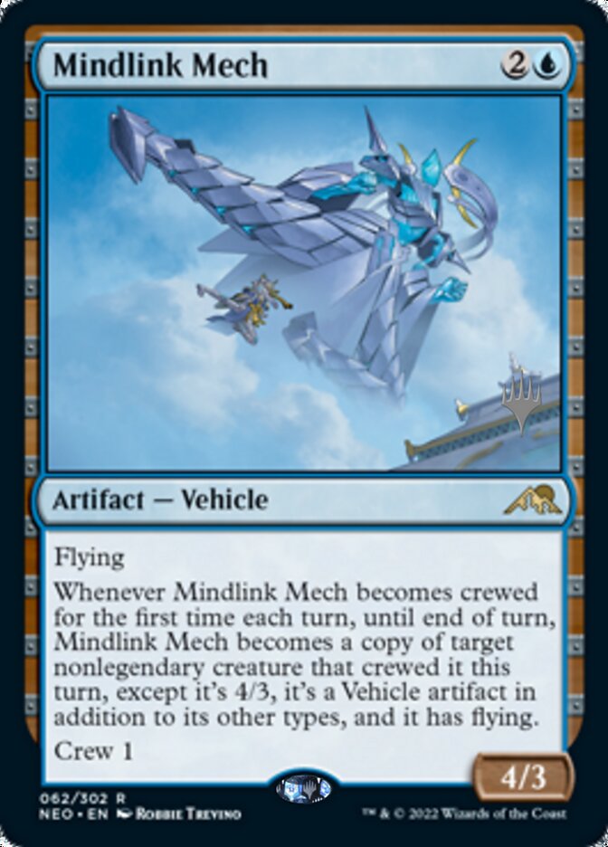 Mindlink Mech (Promo Pack) [Kamigawa: Neon Dynasty Promos] | Exor Games Summserside