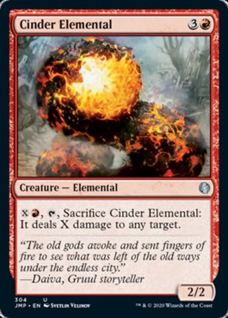 Cinder Elemental [Jumpstart] | Exor Games Summserside