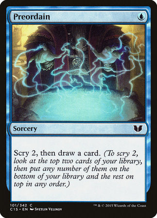 Preordain [Commander 2015] | Exor Games Summserside