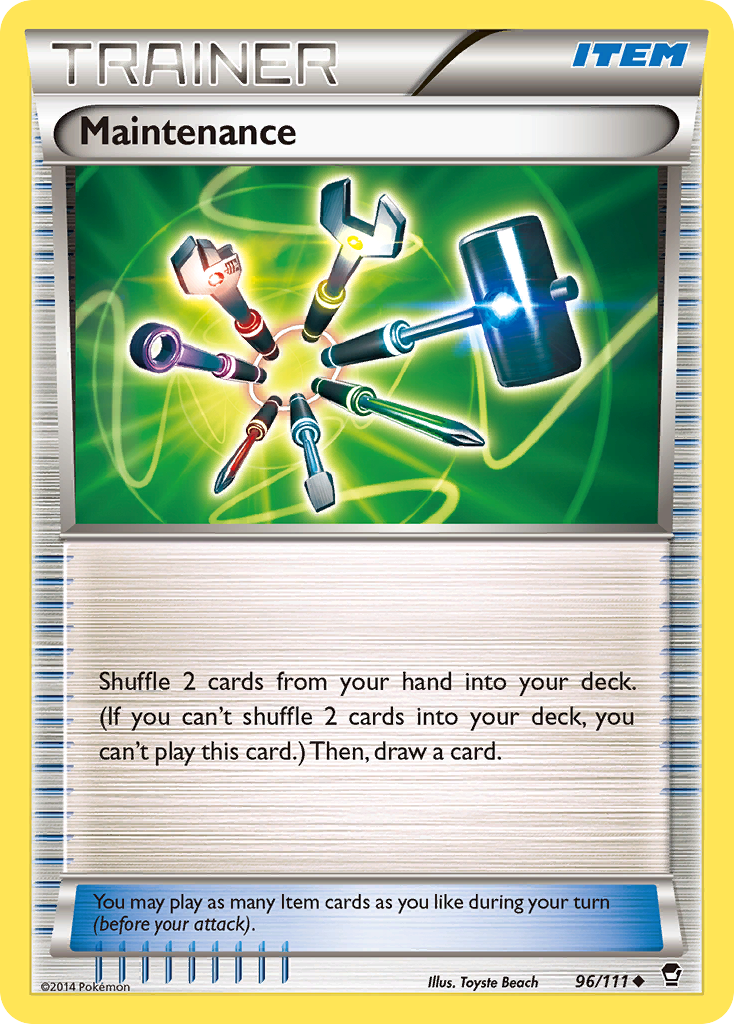 Maintenance (96/111) [XY: Furious Fists] | Exor Games Summserside