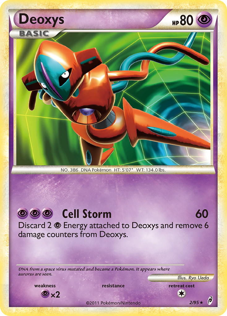 Deoxys (2/95) [HeartGold & SoulSilver: Call of Legends] | Exor Games Summserside