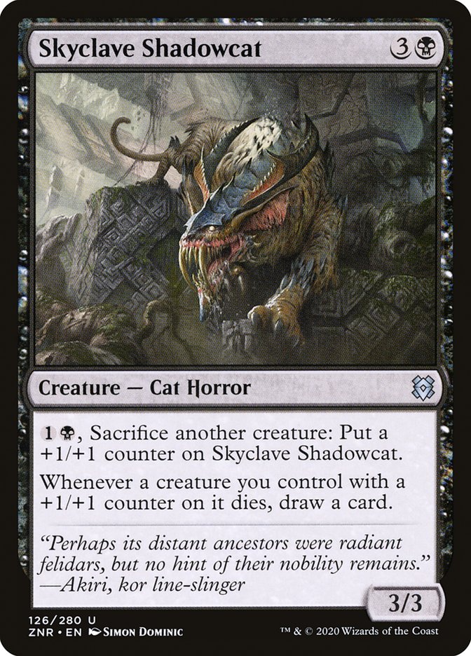 Skyclave Shadowcat [Zendikar Rising] | Exor Games Summserside