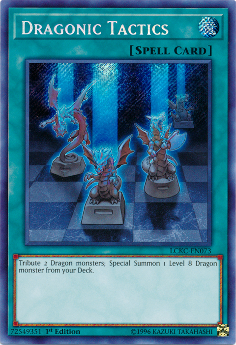 Dragonic Tactics [LCKC-EN073] Secret Rare | Exor Games Summserside