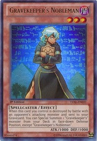 Gravekeeper's Nobleman [LVAL-EN031] Ultra Rare | Exor Games Summserside