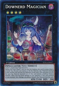 Downerd Magician [LVAL-EN057] Secret Rare | Exor Games Summserside