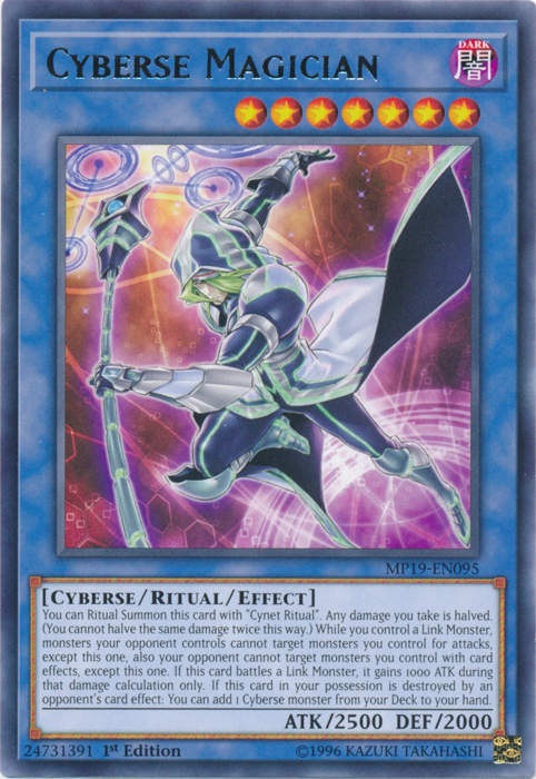 Cyberse Magician [MP19-EN095] Rare | Exor Games Summserside