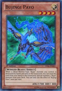 Bujingi Pavo [LVAL-EN083] Super Rare | Exor Games Summserside