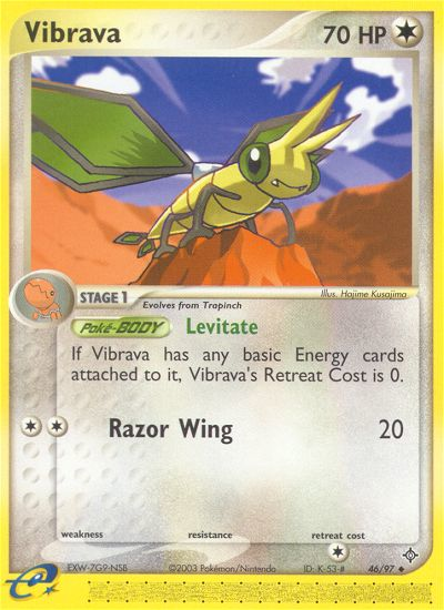 Vibrava (46/97) [EX: Dragon] | Exor Games Summserside