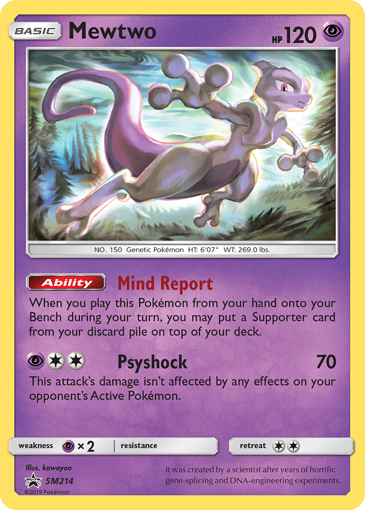 Mewtwo (SM214) [Sun & Moon: Black Star Promos] | Exor Games Summserside