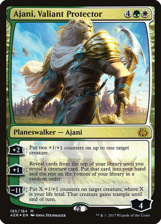 Ajani, Valiant Protector [Aether Revolt] | Exor Games Summserside