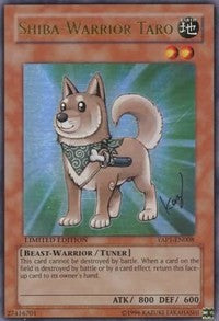 Shiba-Warrior Taro [YAP1-EN008] Ultra Rare | Exor Games Summserside