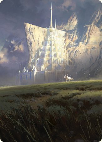 Minas Tirith Art Card [The Lord of the Rings: Tales of Middle-earth Art Series] | Exor Games Summserside