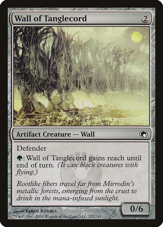 Wall of Tanglecord [Scars of Mirrodin] | Exor Games Summserside