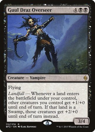 Guul Draz Overseer [Battle for Zendikar] | Exor Games Summserside