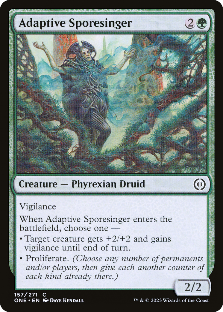 Adaptive Sporesinger [Phyrexia: All Will Be One] | Exor Games Summserside
