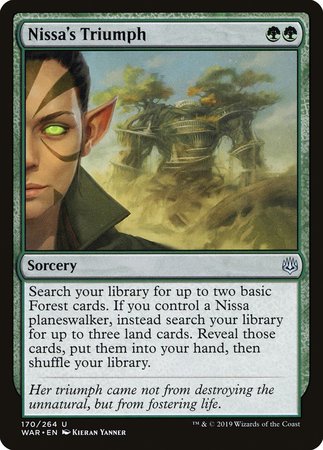 Nissa's Triumph [War of the Spark] | Exor Games Summserside
