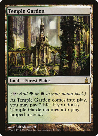 Temple Garden [Ravnica: City of Guilds] | Exor Games Summserside