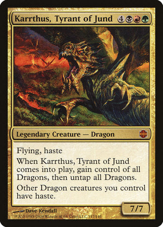 Karrthus, Tyrant of Jund [Alara Reborn] | Exor Games Summserside