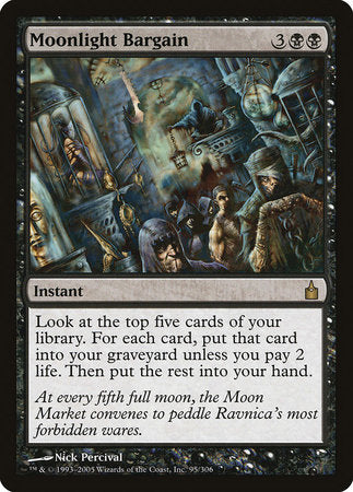 Moonlight Bargain [Ravnica: City of Guilds] | Exor Games Summserside