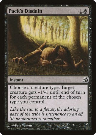 Pack's Disdain [Morningtide] | Exor Games Summserside