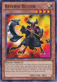 Reverse Buster [SP14-EN009] Starfoil Rare | Exor Games Summserside