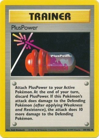 PlusPower (84/102) [Base Set Unlimited] | Exor Games Summserside