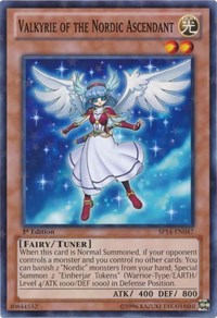 Valkyrie of the Nordic Ascendant [SP14-EN047] Starfoil Rare | Exor Games Summserside