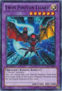 Twin Photon Lizard [SP14-EN020] Starfoil Rare | Exor Games Summserside