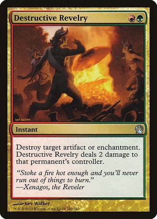 Destructive Revelry [Theros] | Exor Games Summserside