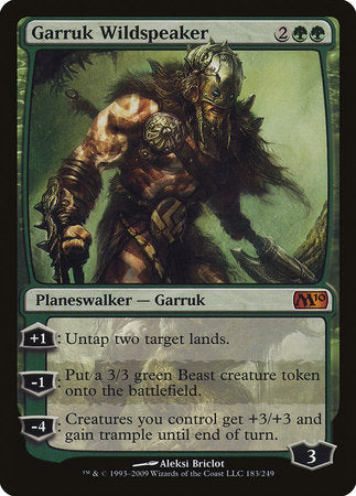 Garruk Wildspeaker [Magic 2010] | Exor Games Summserside