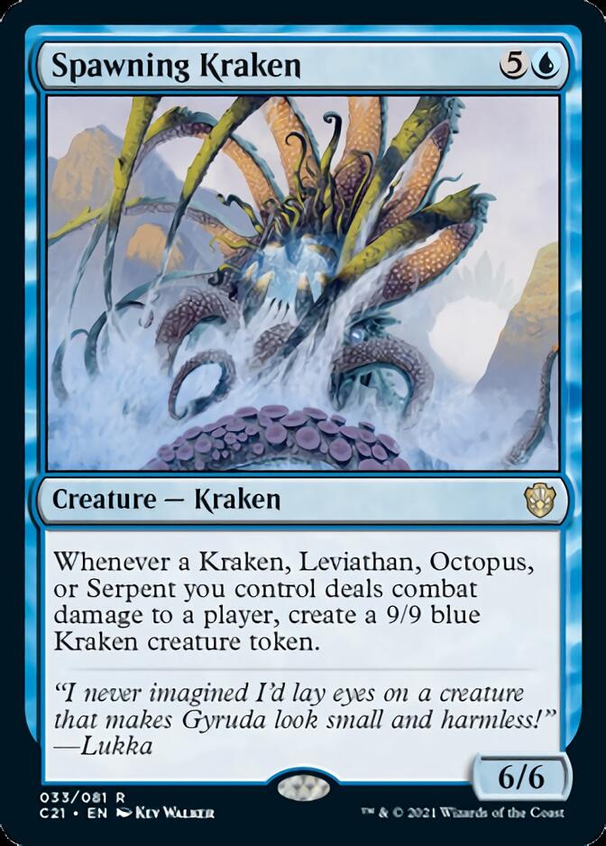 Spawning Kraken [Commander 2021] | Exor Games Summserside