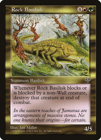 Rock Basilisk [Mirage] | Exor Games Summserside