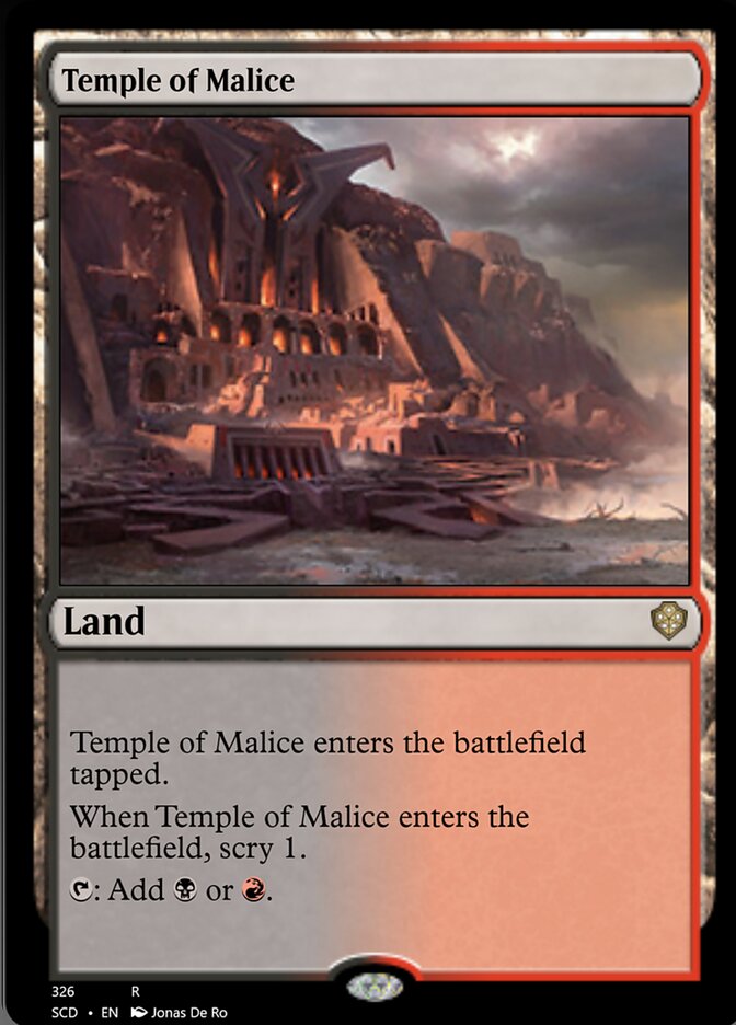 Temple of Malice [Starter Commander Decks] | Exor Games Summserside