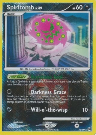 Spiritomb (32/99) (League Promo) [Platinum: Arceus] | Exor Games Summserside