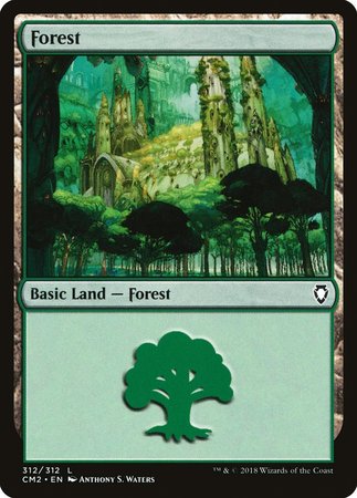 Forest (312) [Commander Anthology Volume II] | Exor Games Summserside