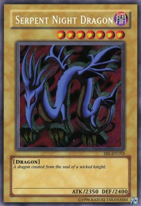 Serpent Night Dragon [SRL-103] Secret Rare | Exor Games Summserside