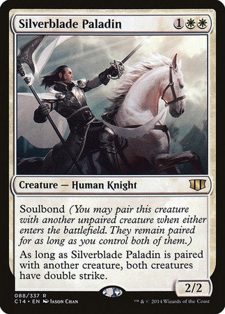 Silverblade Paladin [Commander 2014] | Exor Games Summserside