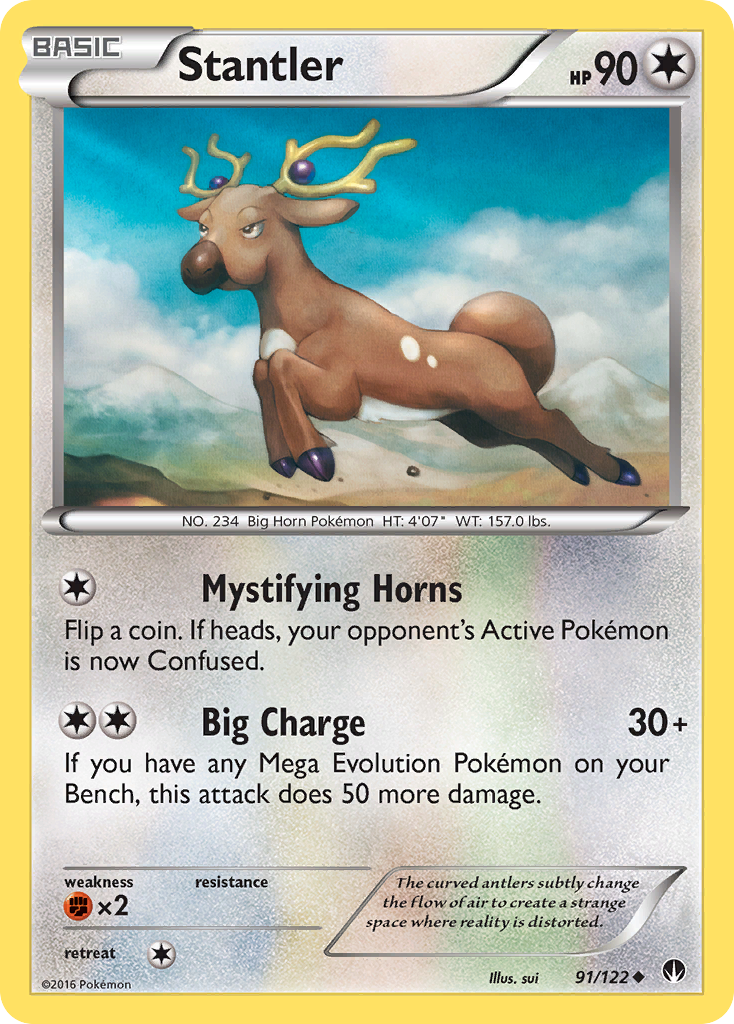 Stantler (91/122) [XY: BREAKpoint] | Exor Games Summserside