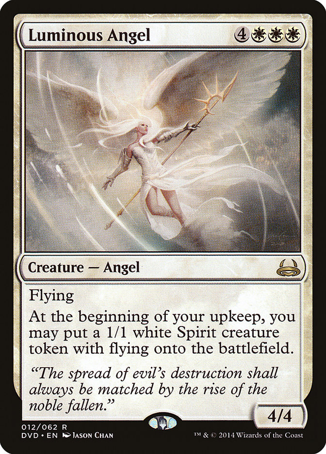 Luminous Angel (Divine vs. Demonic) [Duel Decks Anthology] | Exor Games Summserside